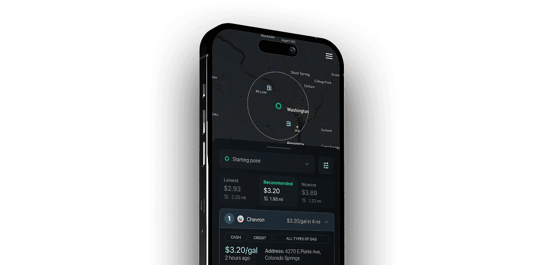 Fuel Optimizer app preview